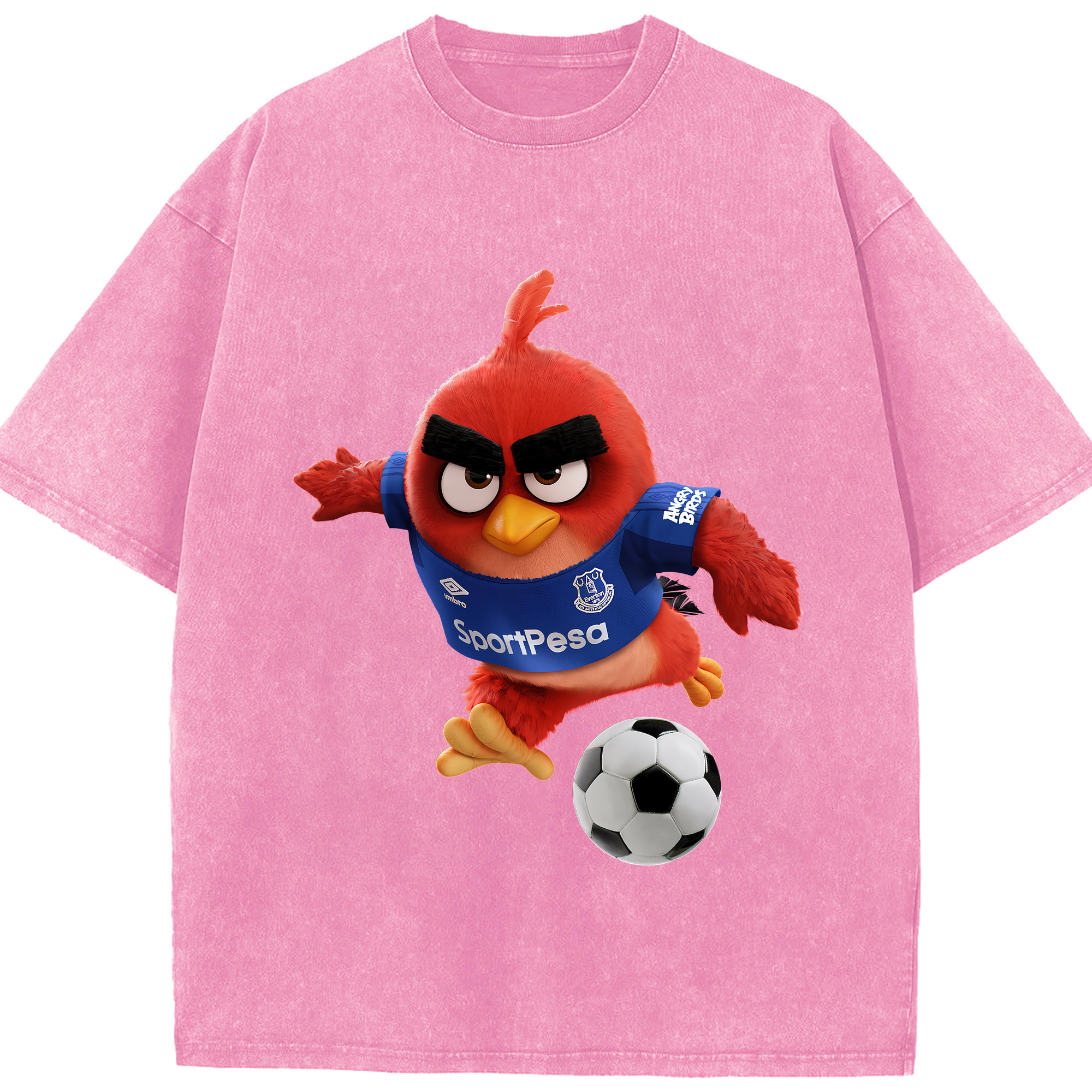 （画像用） Angry Birds アングリーバード 綿100% ヴィンテージ風 半袖Tシャツ（フロントプリント）